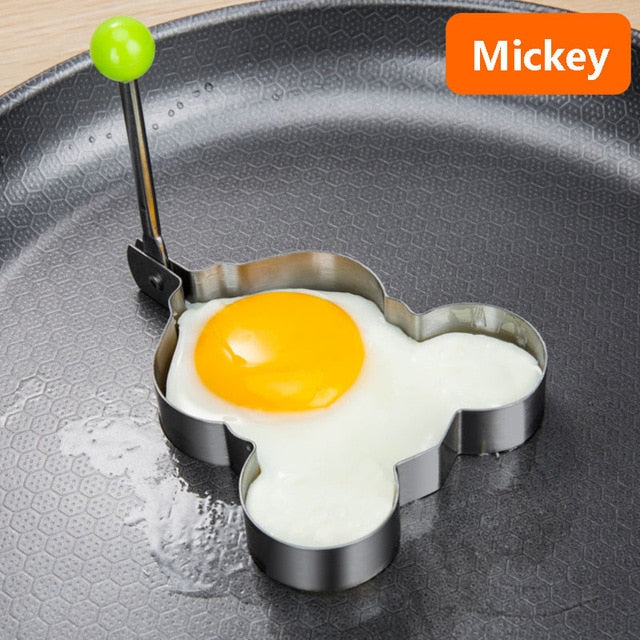 Stainless Steel 5Style Fried Egg Pancake Mold